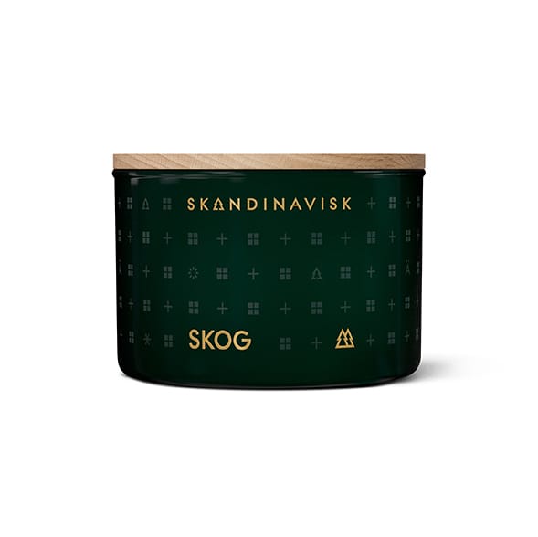 Skog duftlys med lokk, 90 g Skandinavisk