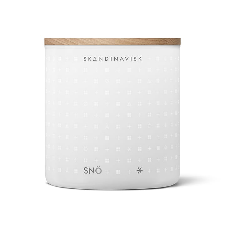 Snø duftlys - 400 g - Skandinavisk