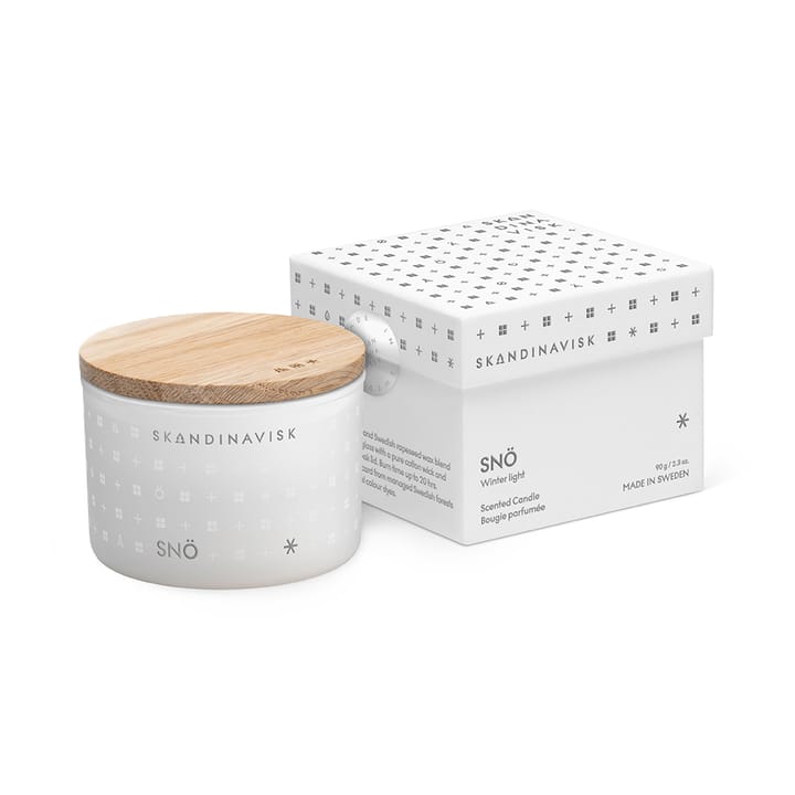 Snø duftlys, 90 g Skandinavisk