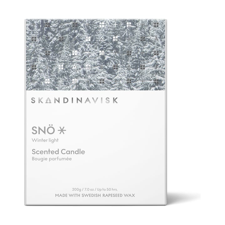 SNØ duftlys Special Edition, 200 g Skandinavisk