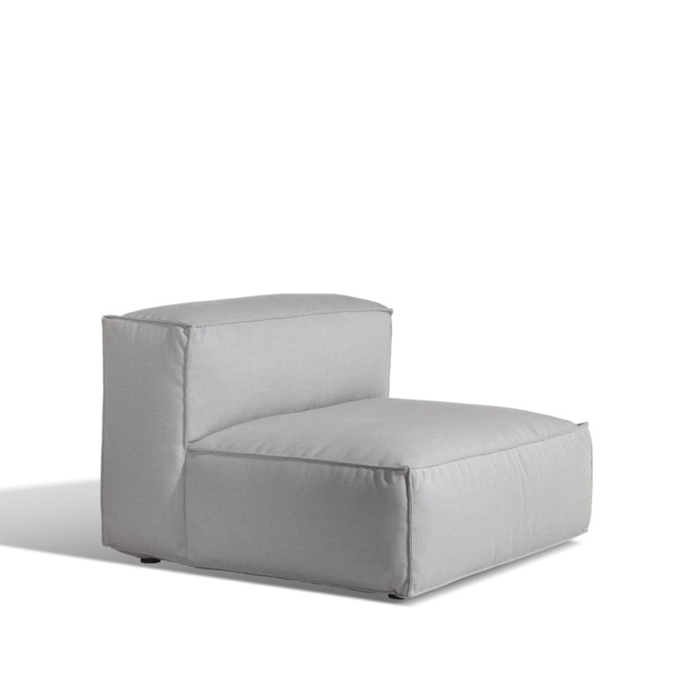 Skargaarden Asker modulsofa Sunbrella Sling light grey, midtdel large