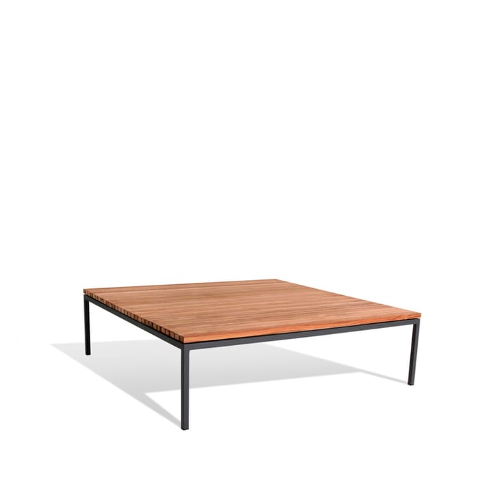 Bönan loungebord - Teak, large, mørkegrå aluminiumsramme - Skargaarden