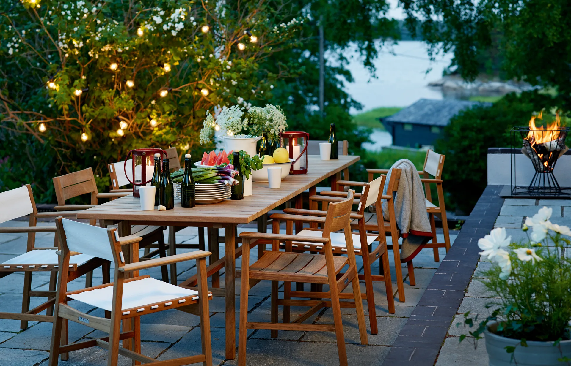 Djurö loungestol, Teak Skargaarden