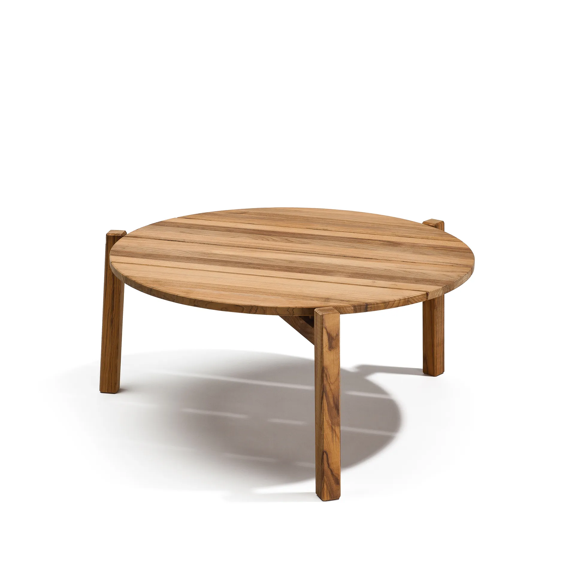 Djurö sofabord, Teak, ø79 cm Skargaarden