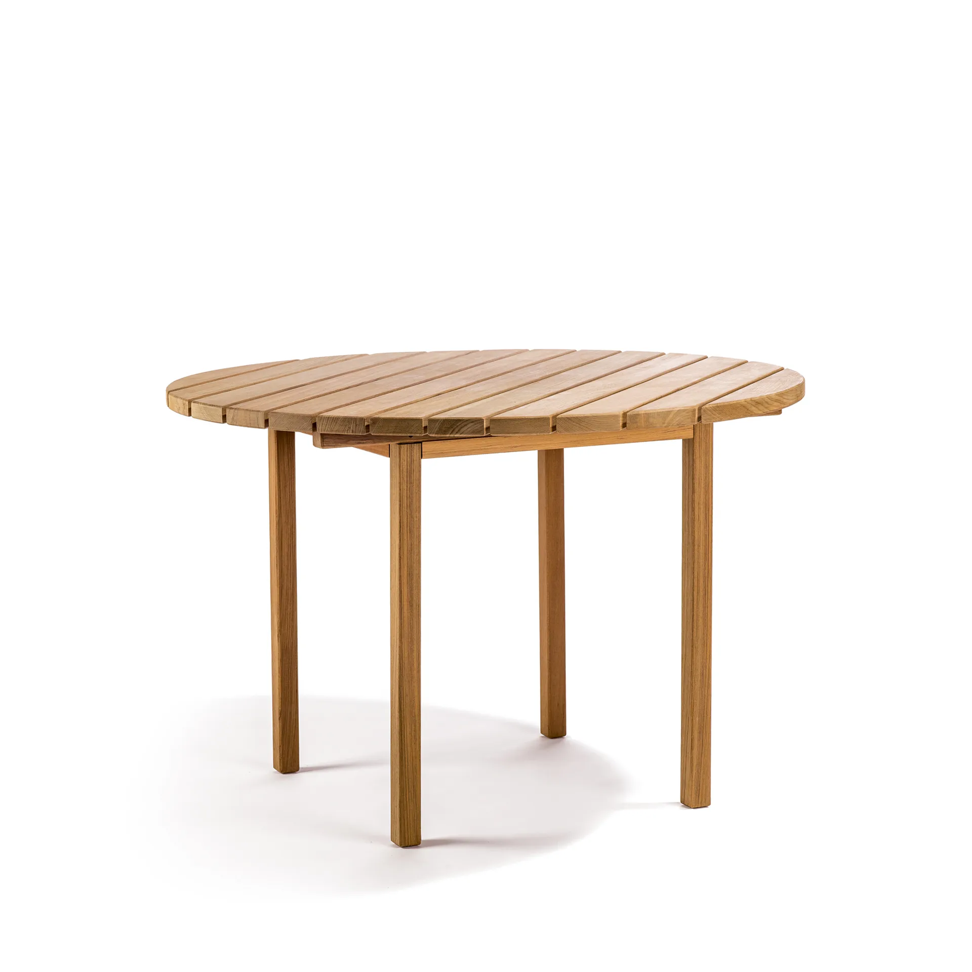 Djurö Spisebord rundt Ø110 cm, Teak Skargaarden