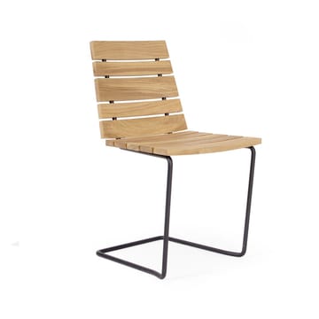 Grinda stol - Teak, svart stativ - Skargaarden