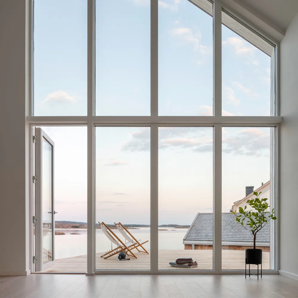 H55 hvilestol teak, Slate dark grey Skargaarden