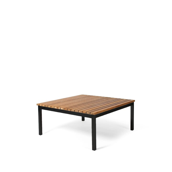 Häringe sofabord - Teak, smal, svart stålstativ - Skargaarden