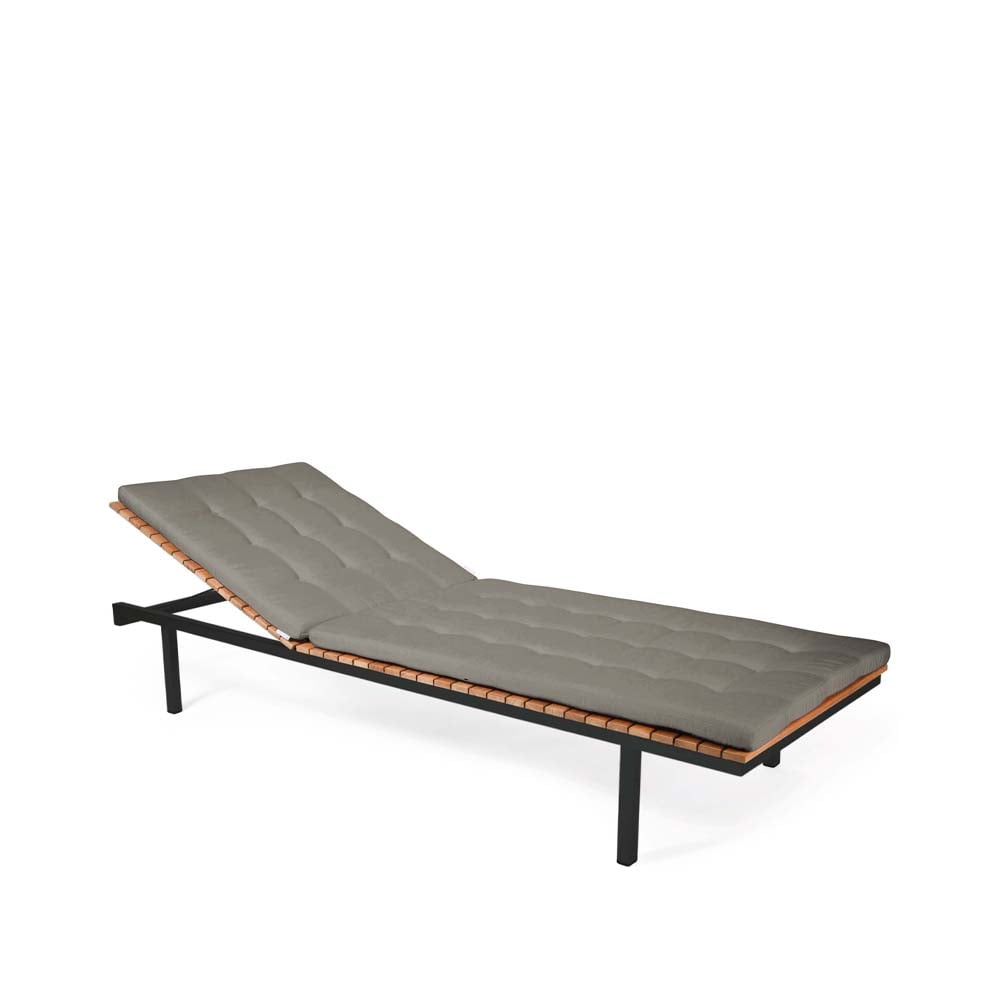 Skargaarden Häringe solseng Sunbrella Natté Nature Grey-teak-svart