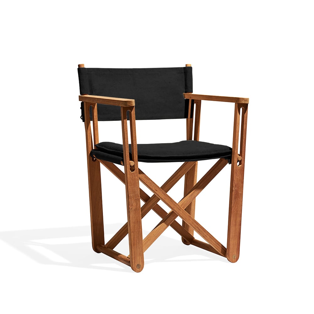 Bilde av Skargaarden Kryss Lounge karmstol Agora Nautic black teak