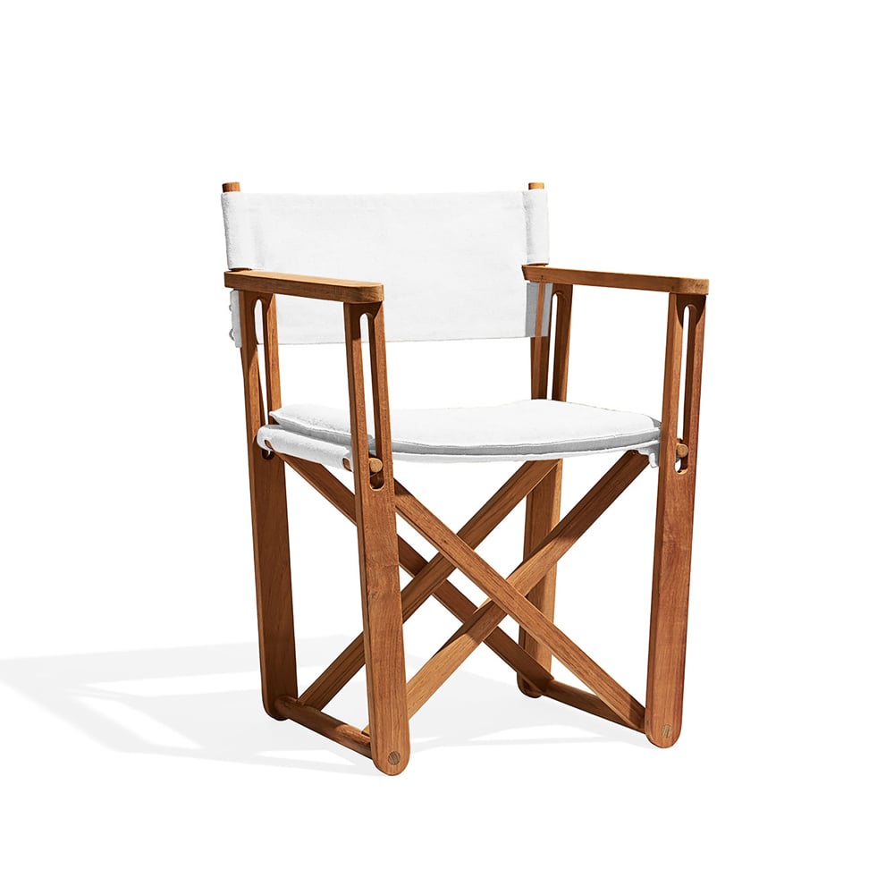 Bilde av Skargaarden Kryss Lounge karmstol Agora Nautic white teak