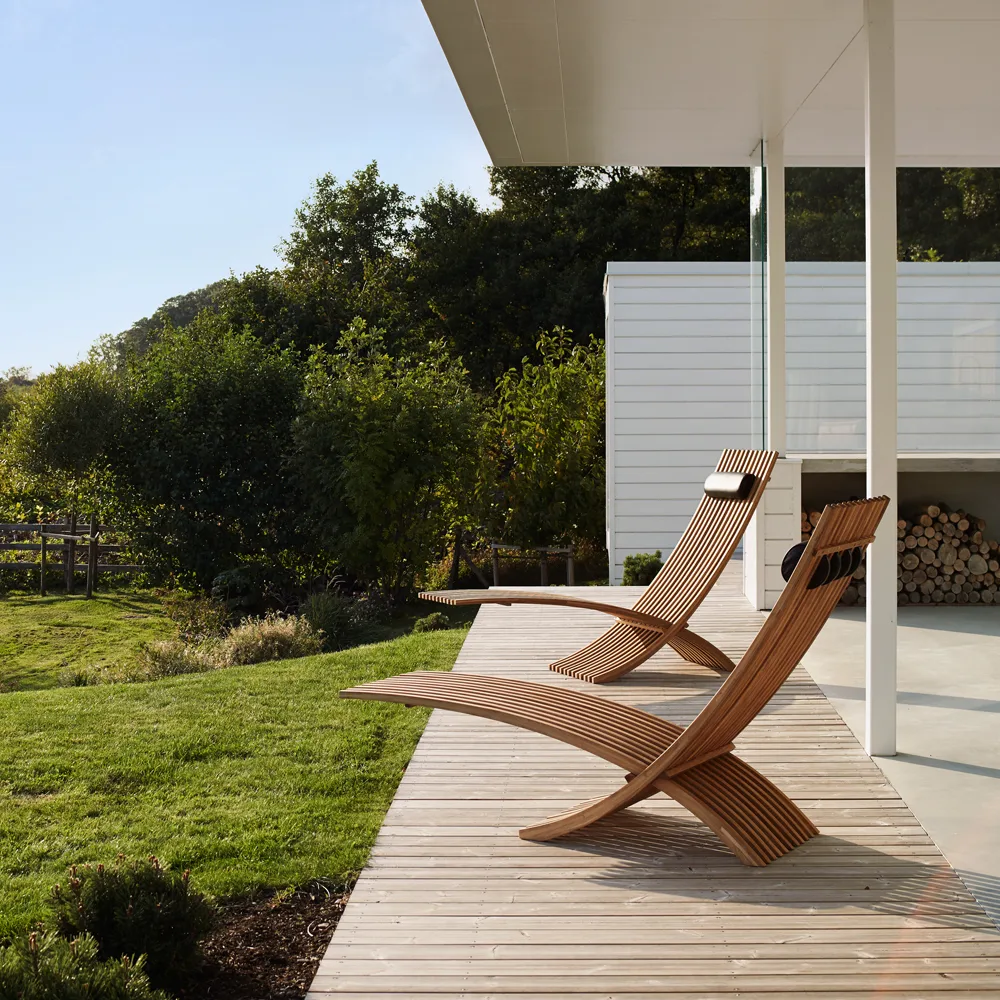Nozib loungestol, Teak Skargaarden
