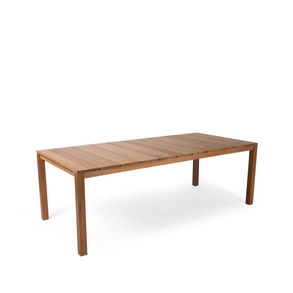 Oxnö spisebord, Teak, 220x100 cm Skargaarden