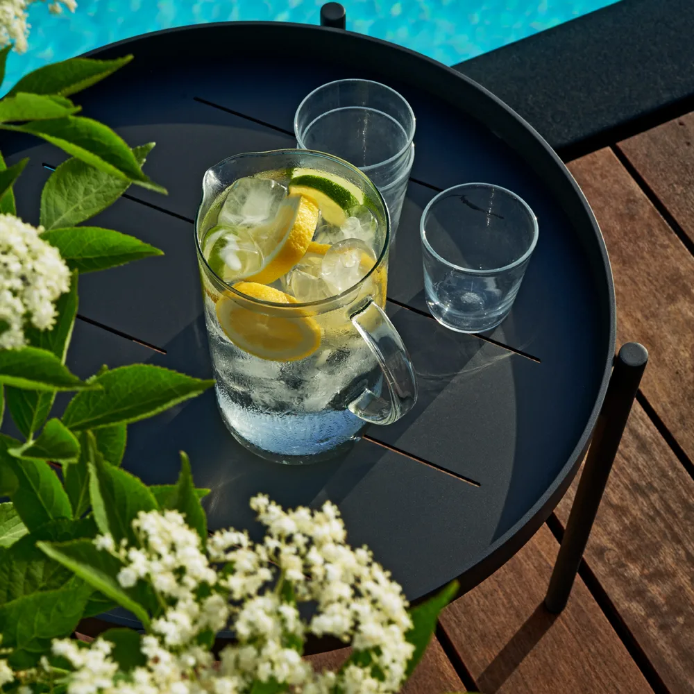 Saltö sofabord, Charcoal grey, small Skargaarden