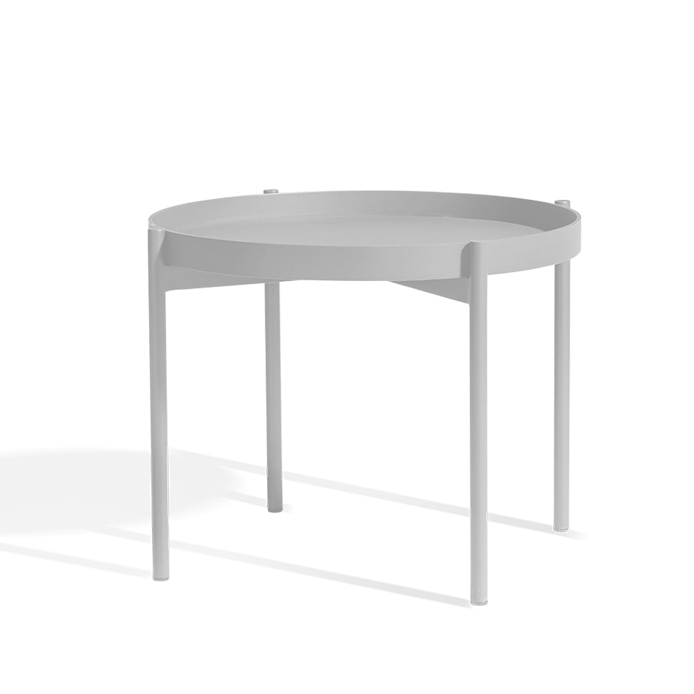Skargaarden Saltö sofabord Light grey, small | Skandinavisk Design | Hagebord | Grå
