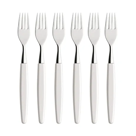 Skaugum gaffel 6-stk. Pure White - Skaugum of Norway