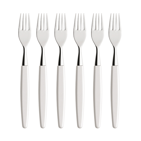Skaugum of Norway Skaugum gaffel 6-stk. Pure White Pure White