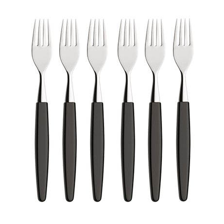 Skaugum - Gaffel 21 cm svart