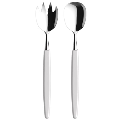 Skaugum - Salatbestikk 25,5 cm hvit