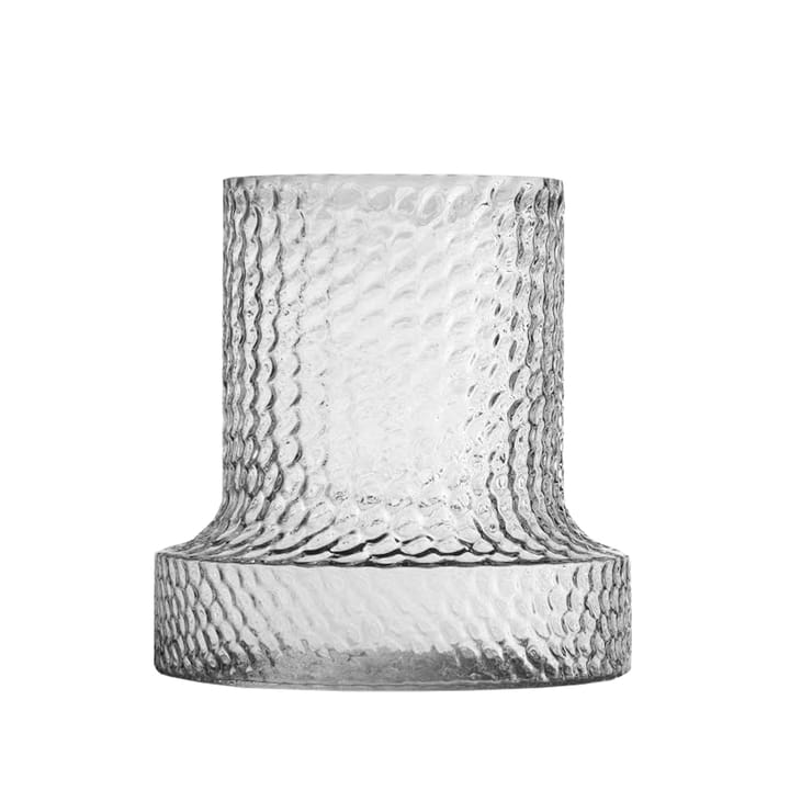 Kolonn vas struktur - 29,5 cm - Skrufs Glasbruk