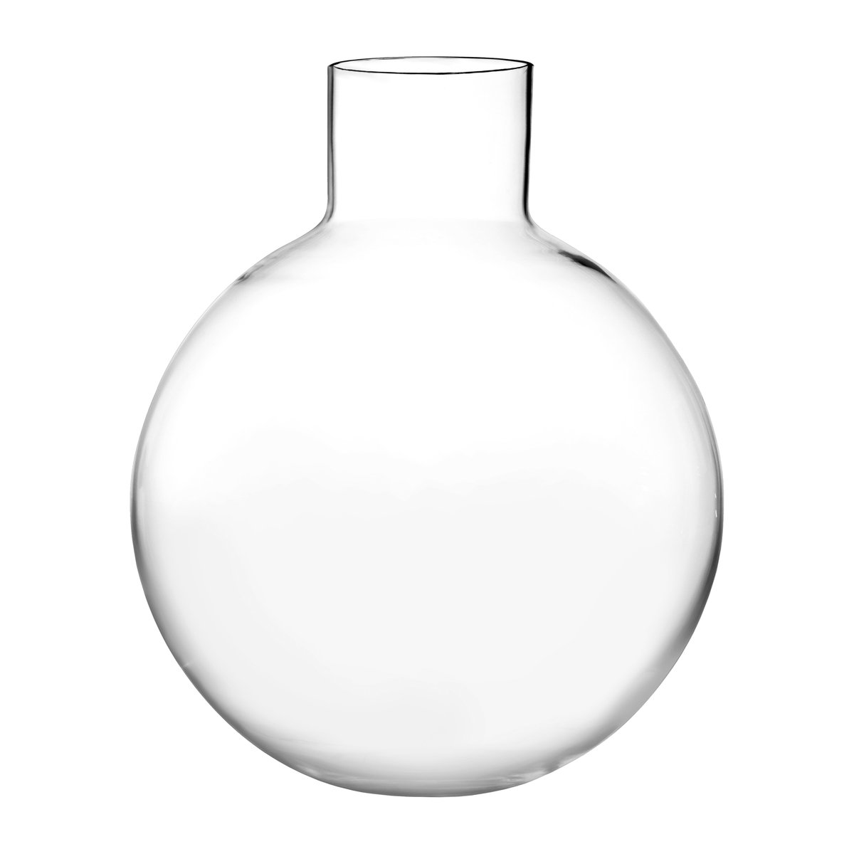 Bilde av Skrufs Glasbruk Pallo vas Klar 31 cm