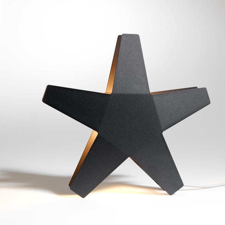 Advent Stjerne Adventsstjerne, grå, 40 cm, lysegrå tekstilledning SMD Design
