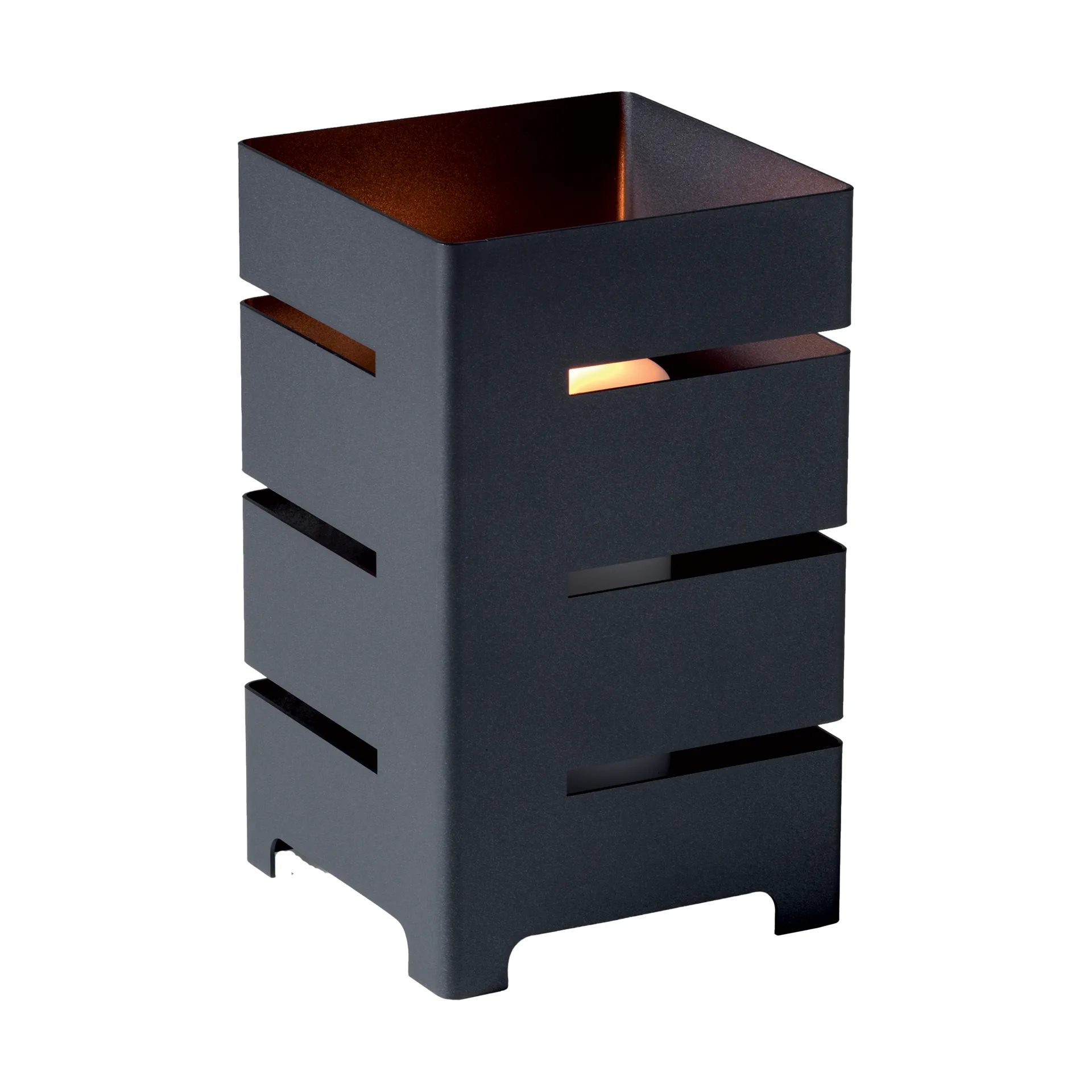 Clara lyslykt 30 cm, Antrasitt SMD Design