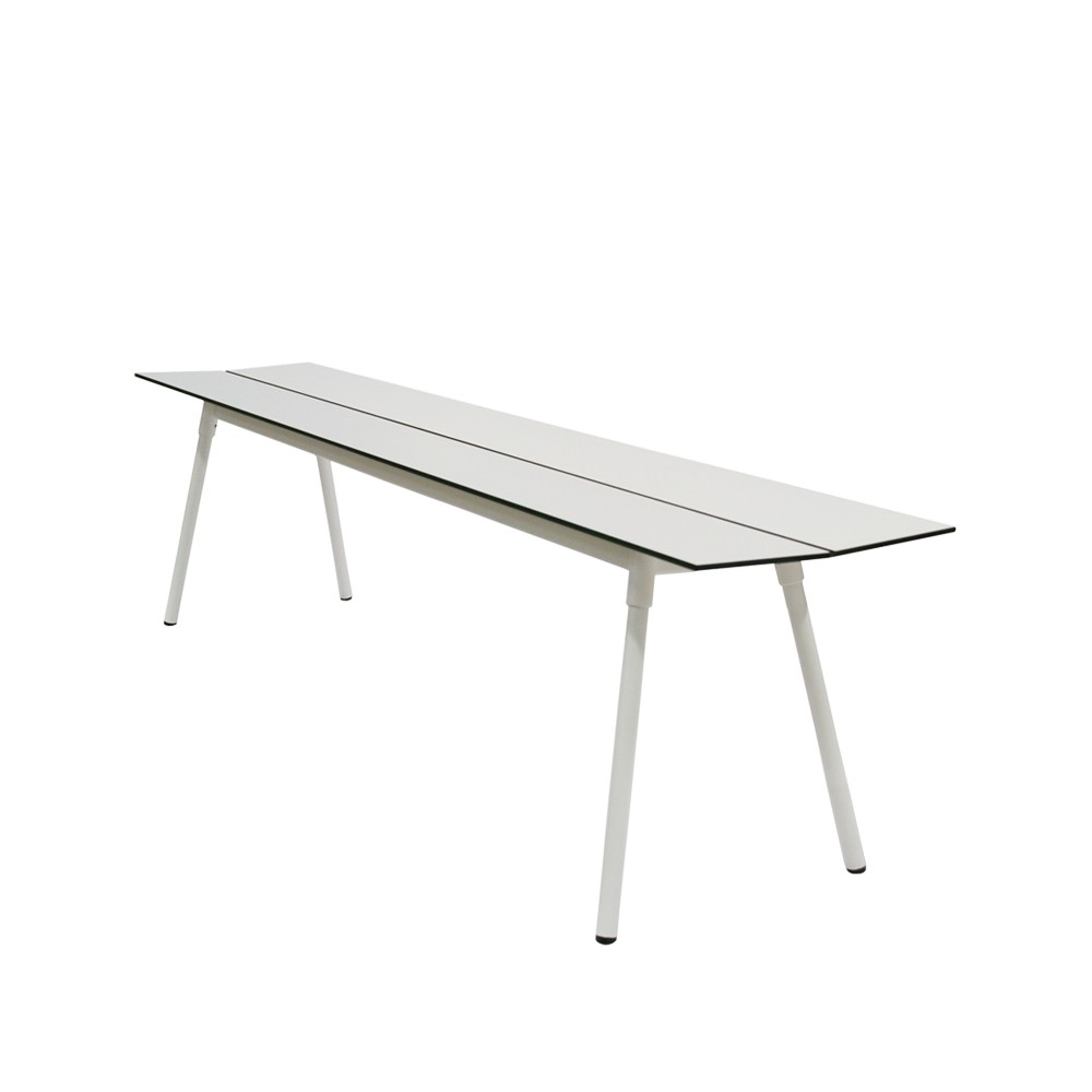 SMD Design Ella benk hvit, 140 cm
