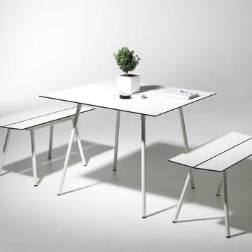 Ella spisebord rektangulært  - Hvit, 180 x 90 cm - SMD Design