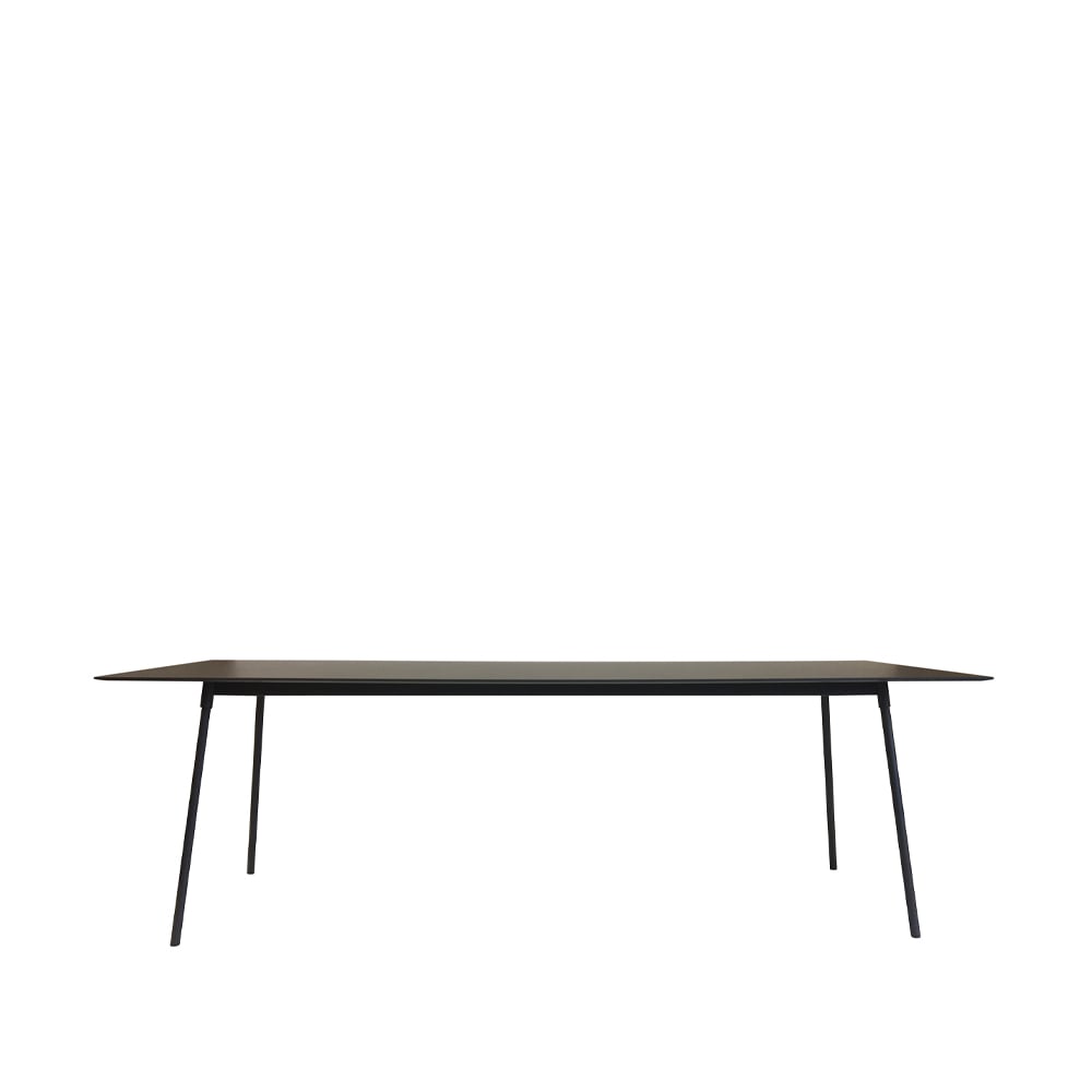Bilde av SMD Design Ella spisebord rektangulært Mørkegrå 220 x 90 cm