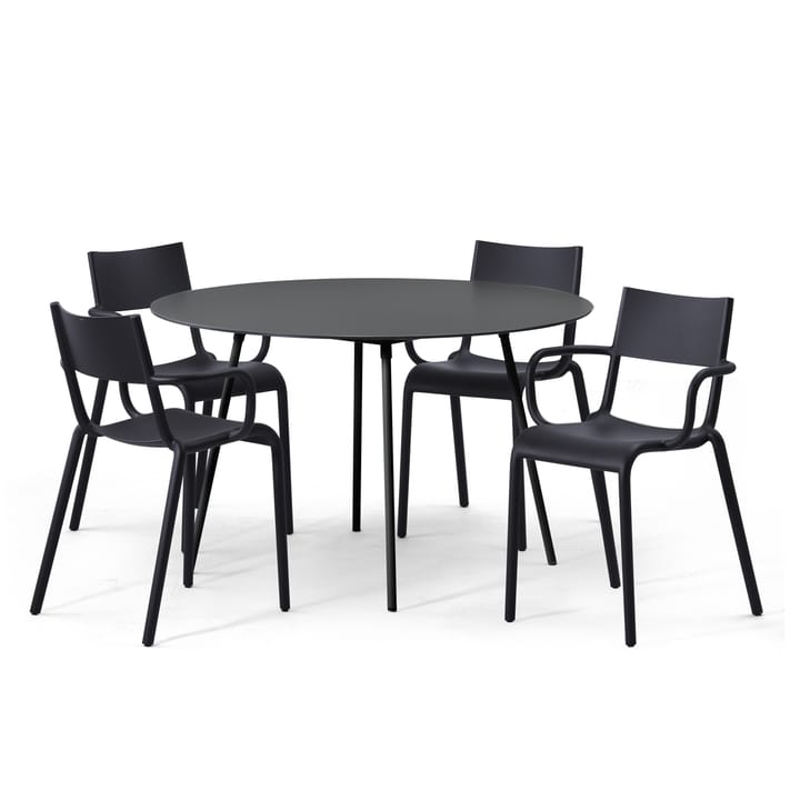 Ella spisebord rundt, hvit SMD Design