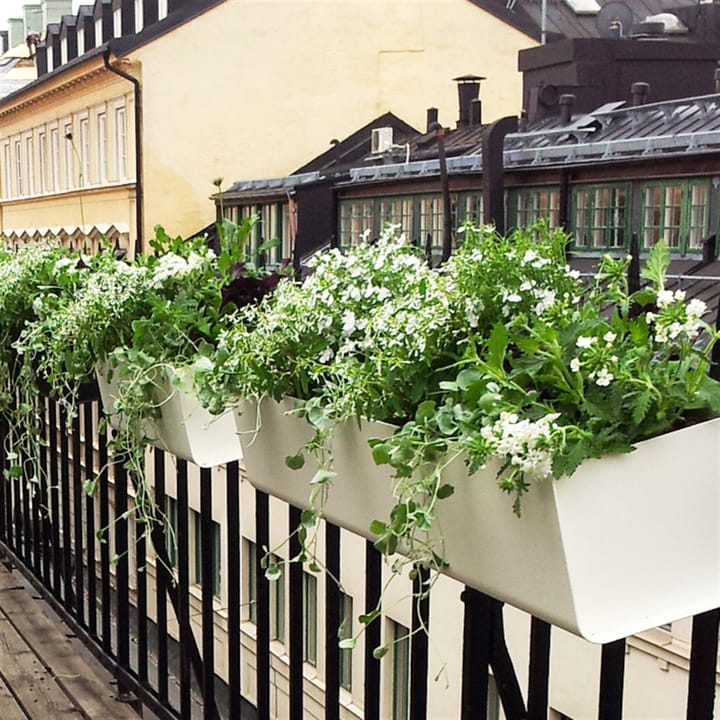 Jorda Balkongkasse, Hvit 60 cm SMD Design