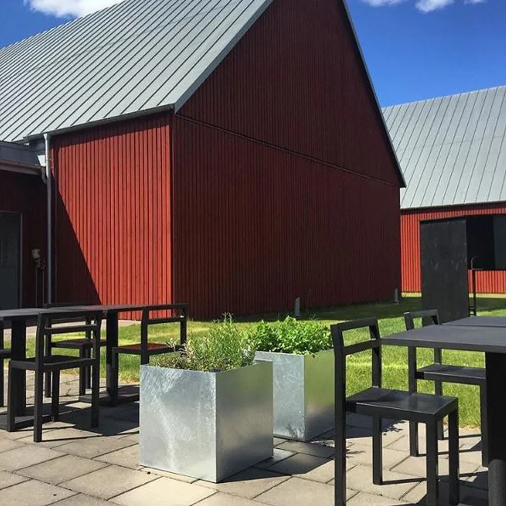 Jorda krukke, Galvanisert, 40 x 40 cm SMD Design