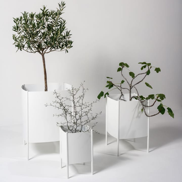 Konvex Pot krukke, Hvit, medium Ø34 cm SMD Design