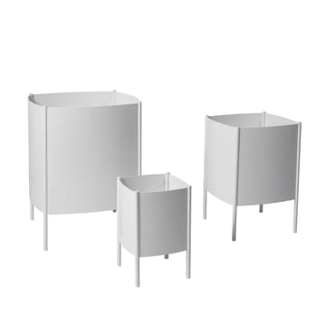 Konvex Pot krukke - Hvit, medium Ø34 cm - SMD Design