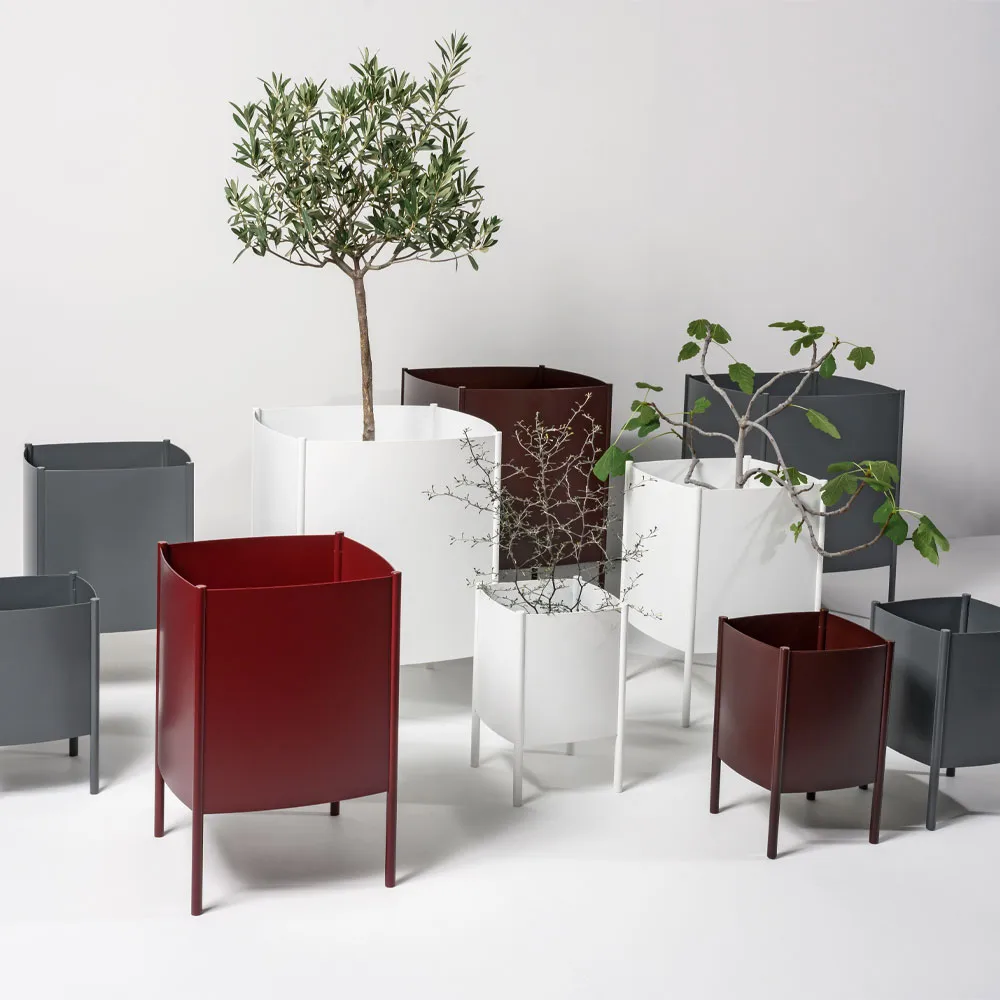 Konvex Pot krukke, Svart, liten Ø23 cm SMD Design