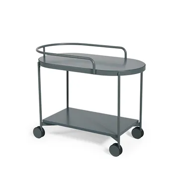 Lene rullevogn - Grey, mdf - SMD Design