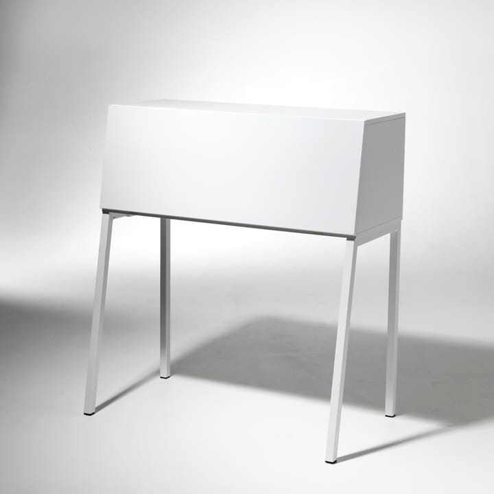 Mormor skrivebord, Hvitlakkert, hvit lakk SMD Design