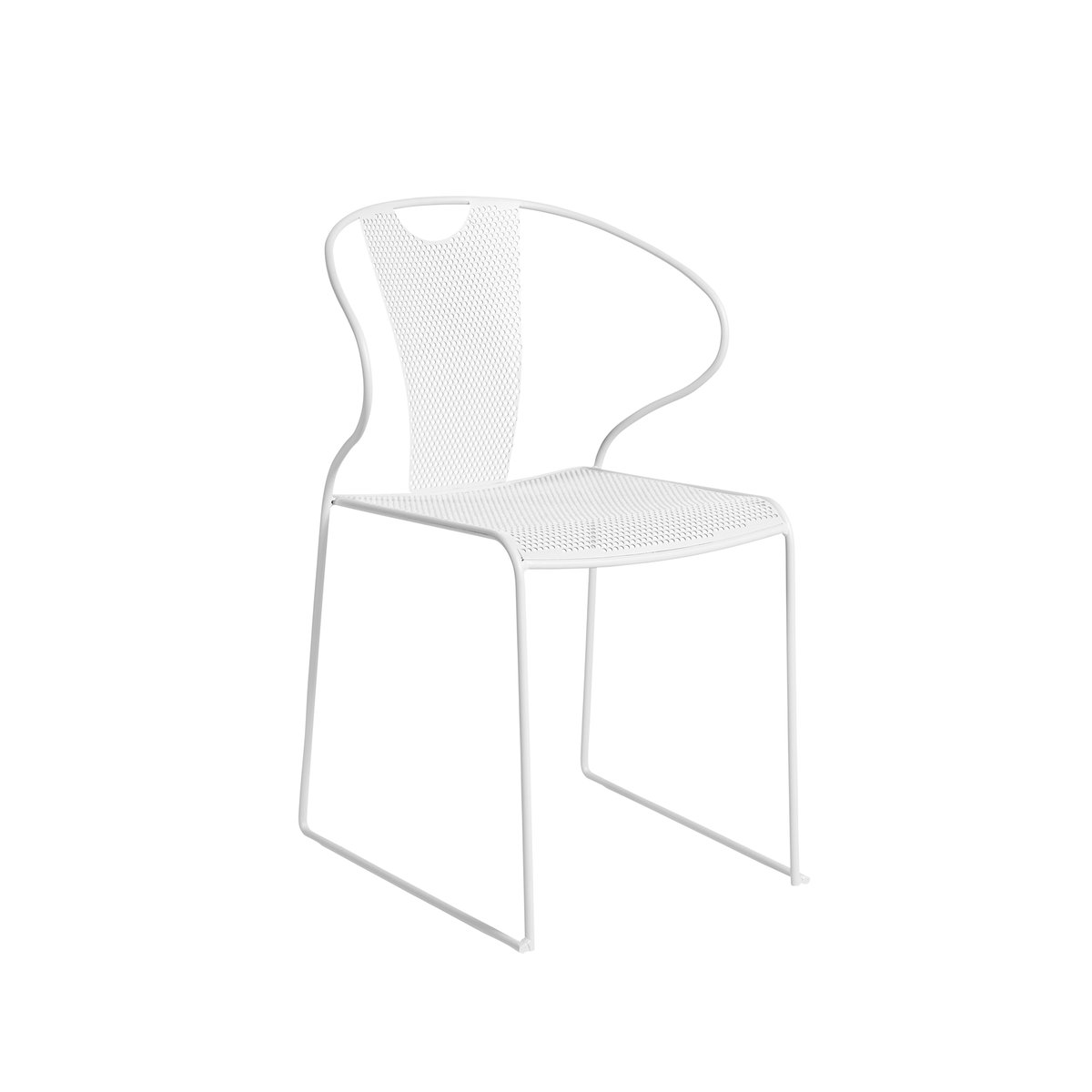 SMD Design Piazza karmstol Hvit