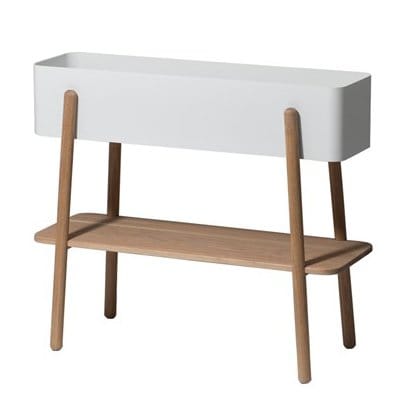 Prunella blomsterbord, hvit-eik SMD Design