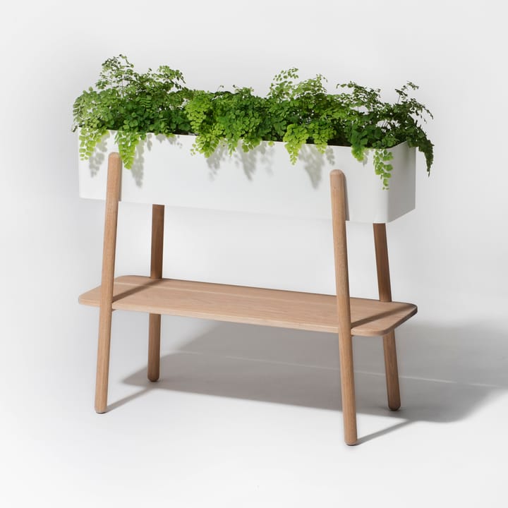 Prunella blomsterbord, hvit-eik SMD Design