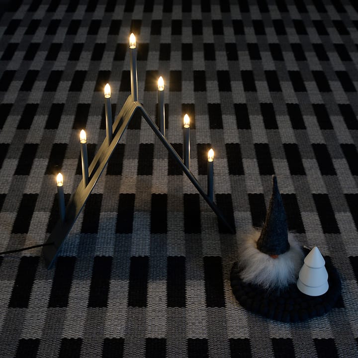 Spica 7 adventslysestake, rød, led SMD Design