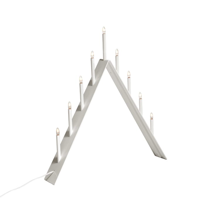 Spica 9 adventslysestake - hvit, led - SMD Design
