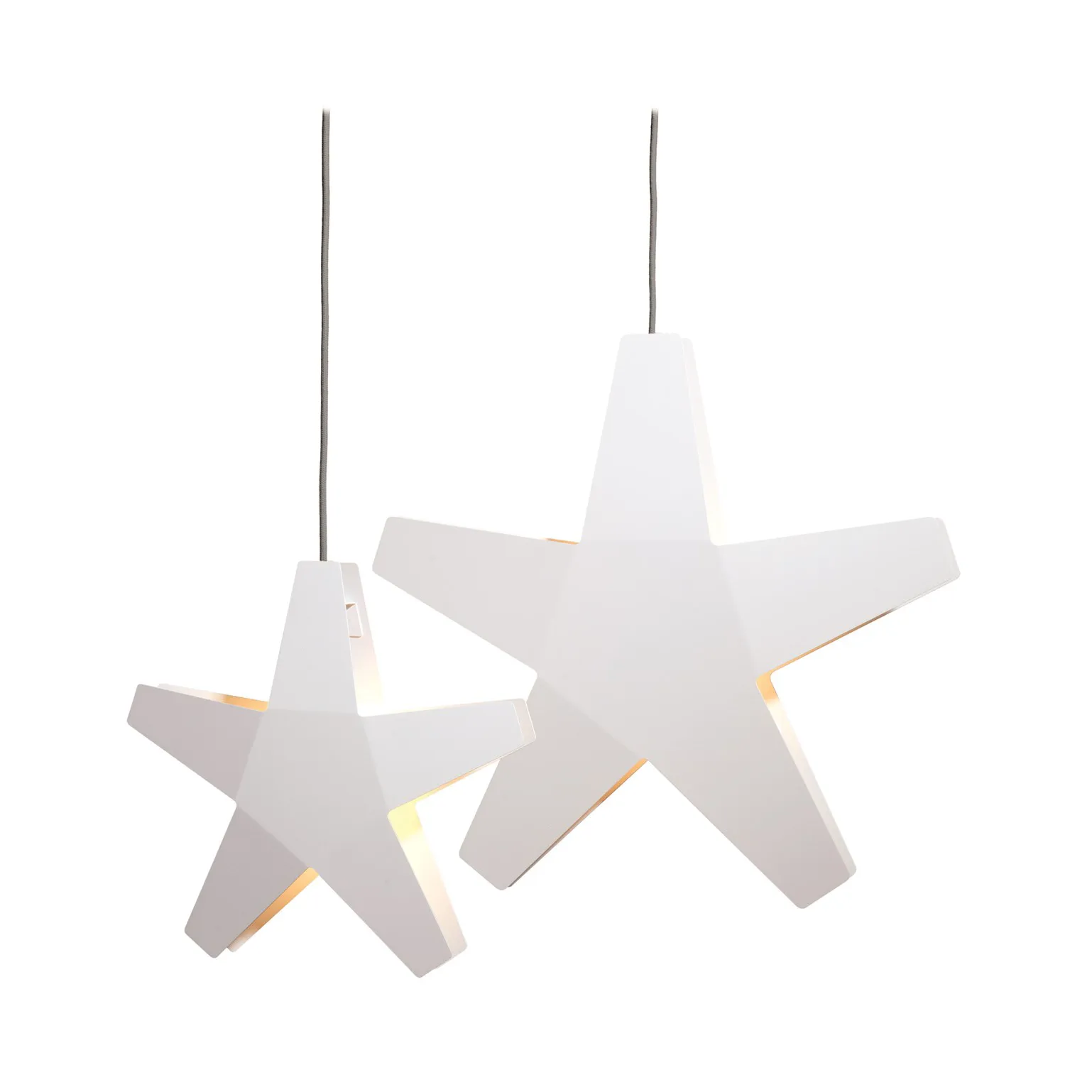 Stella 5 adventslysestake 41 cm, Svart SMD Design