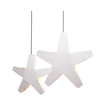 Stella 5 adventslysestake 41 cm - Svart - SMD Design