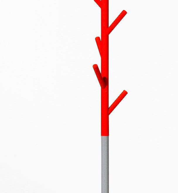 Sticks klesstativ - gulv, Rød-sølv SMD Design
