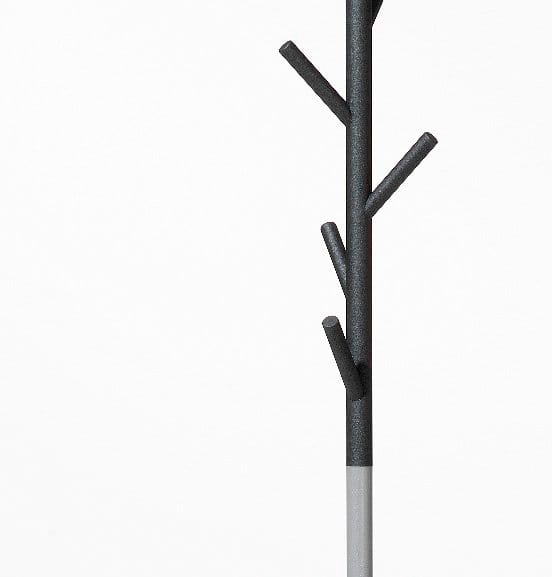 Sticks klesstativ, mørkegrå-silver SMD Design