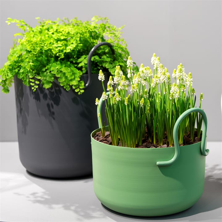 Tivoli krukke Ø30 cm høy, mørkegrå SMD Design