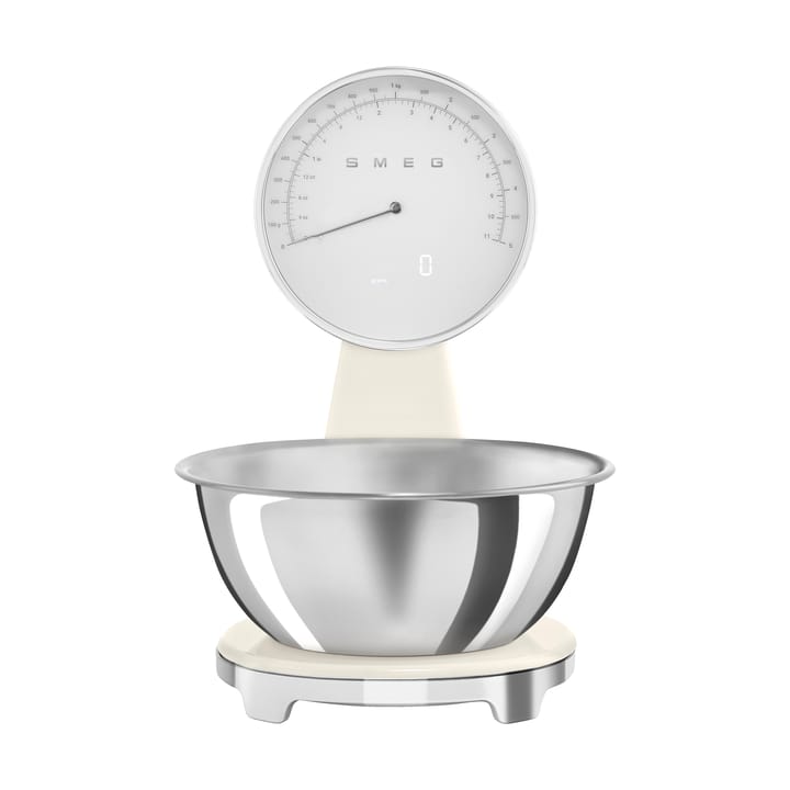 Smeg 50's Style analog kjøkkenvekt - Creme - Smeg