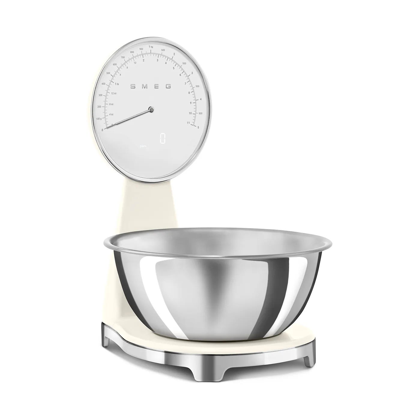 Smeg 50's Style analog kjøkkenvekt, Creme Smeg
